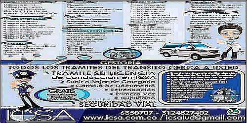 CENTRO RECONOCIMIENTO CONDUCTORES. ICSA