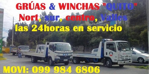 GRÚAS Y WINCHAS QUITO