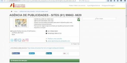 AGÊNCIA DE PUBLICIDADES - SITES (61) 99662- 6620