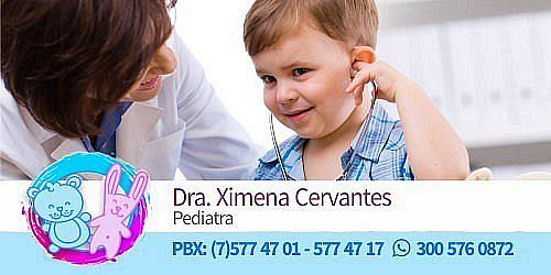 Dra Ximena Cervantes  Pediatra 