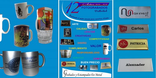 FOTOGRABADOS PUBLICIDAD