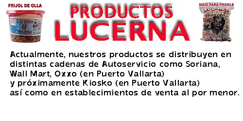 PRODUCTOS LUCERNA