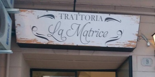 TRATTORIA LA  MATRICE SCIACCA