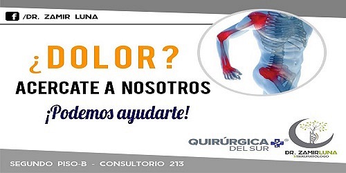 TRAUMATOLOGIA Y ARTROSCOPIA EN CANCUN DR. ZAMIR LUNA