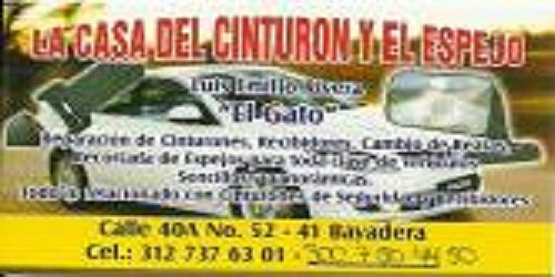 LA CASA DEL CINTURON Y EL ESPEJO
