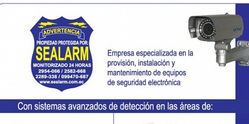 SEALARM Seguridad Electrónica y Monitoreo de Alarmas Quito