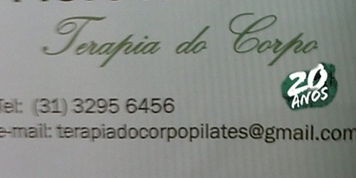 CLINICA E FISIOTERAPIA TERAPIA DO CORPO