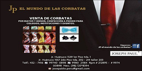 Joseph Paul Camisas & Corbatas