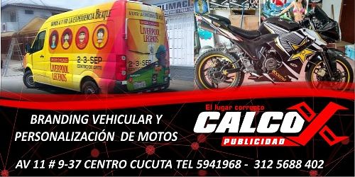 Calco X publicidad Cucuta