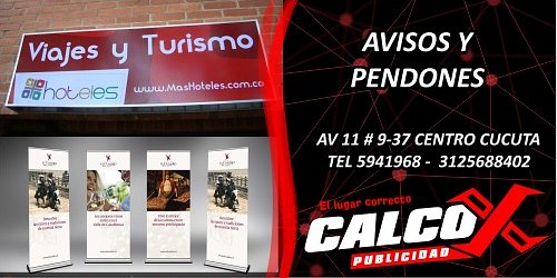 Calco X publicidad Cucuta