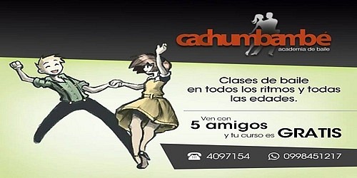 CLASES DE BAILE EN CUENCA - CACHUMBAMBE