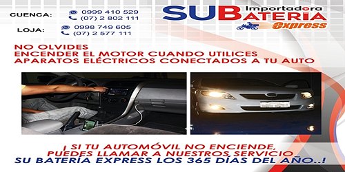 Importadora Su Batería en Cuenca