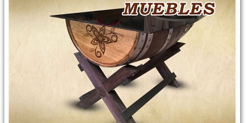FÁBRICA DE BARRILES, TARROS Y MUEBLES SOUVERNIRS DE MADERA