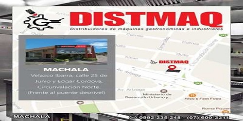 DISTRIBUIDORES DE MÁQUINAS INDUSTRIALES - DISTMAQ