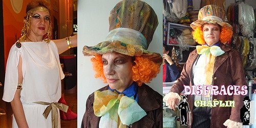 DISFRACES CHAPLIN