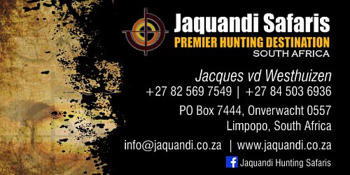 JAQUANDI SAFARIS / HUNTING SAFARIS