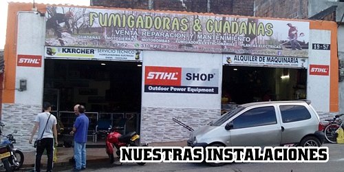 FUMIGADORAS Y GUADAÑAS