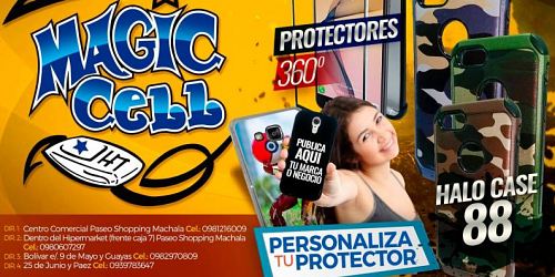 MAGIC CELL ACCESORIOS Y REPUESTOS PARA CELULARES EN MACHALA