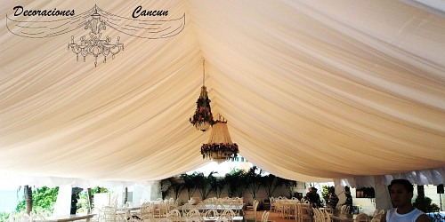 DECORACIONES Y CARPAS PARA EVENTOS CANCÚN