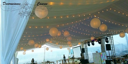 DECORACIONES Y CARPAS PARA EVENTOS CANCÚN