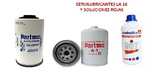 Servilubricantes La 16 Soluciones Rojas