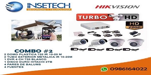 CÁMARAS DE SEGURIDAD EN MACHALA  INSETECH  