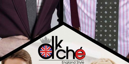 dkche England Style ropa de hombre Cuenca