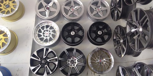 Llantas y rines formula 3