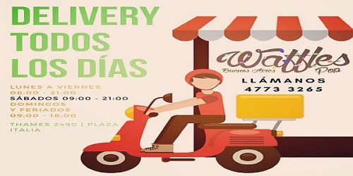 Comida Venezolana Buenos Aires Waffles Pop