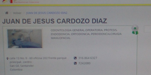 JUAN DE JESUS CARDOZO DIAZ