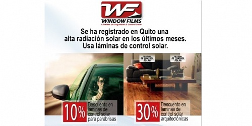 LAMINAS DE SEGURIDAD WINDOW FILMS