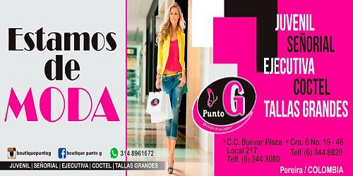 ROPA BOLSOS Y ACCESORIOS BOUTIQUE PUNTO G PEREIRA