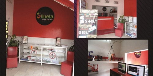Imprenta y Publicidad en León Silueta