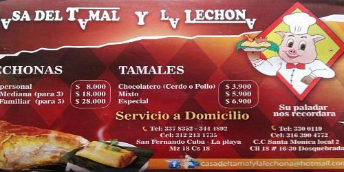 La Casa Del Tamal y la Lechona