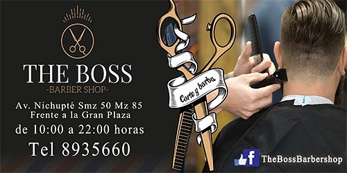 THE BOSS BARBERSHOP EN CANCÚN