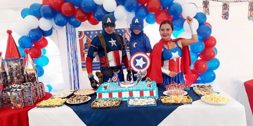 Fiesta y Diversión Eventos Infantiles Decoración en Globos