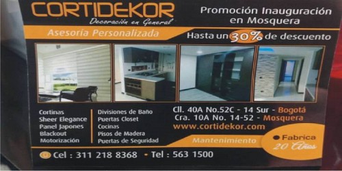 Cortidekor  Decoración En General