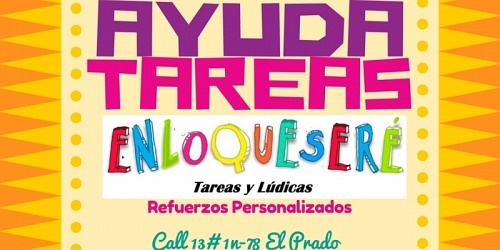 ENLOQUESERÉ TAREAS Y LÚDICAS