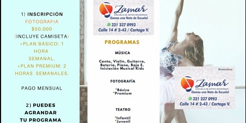 ZAMAR ESCUELA DE MÚSICA MODERNA