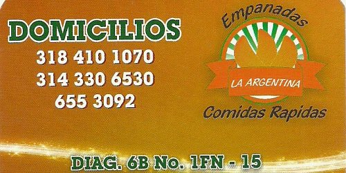 Empanadas, Comidas Rápidas y Asadero "LA ARGENTINA"
