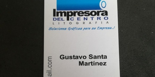 Impresora Del Centro Litografia