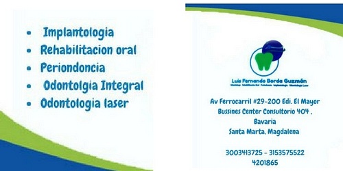 Dr Luis Fernando Borda Guzman - Odontologo Integral