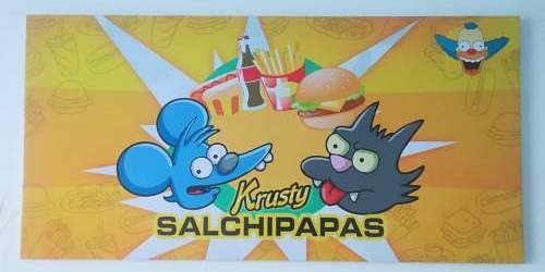 Comidas Rápidas Krusty Salchipapas