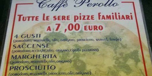 BAR PEROLLO CAFFETTERIA GELATERIA TAVOLA CALDA PIZZERIA