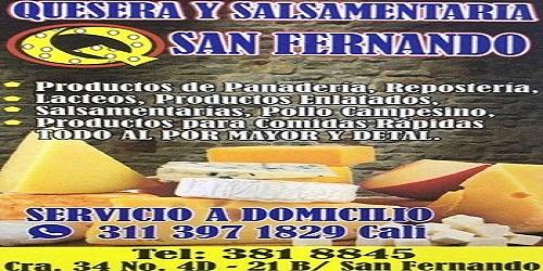 QUESERA Y SALSAMENTARIA  SAN FERNANDO