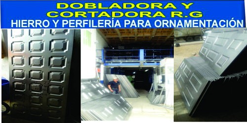 DOBLADORA Y CORTADORA R.G.