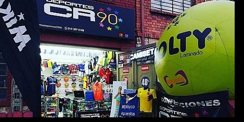Uniformes Deportivos CR90
