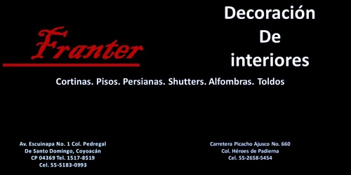 FRANTER Decoración de Interiores