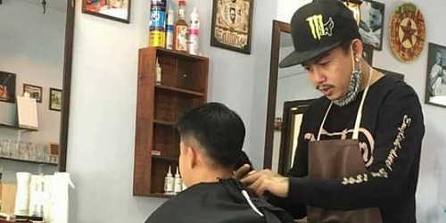 Full Cuts Barber ตัดผมชาย สไตล์วินเทจ ออกแบบทรงผม ชลบุรี