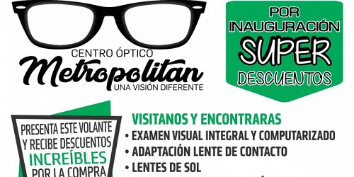 Centro Optico Metropolitan Optica Bucaramanga